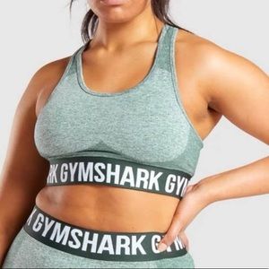 Gymshark Flex Wide Band Logo Bra